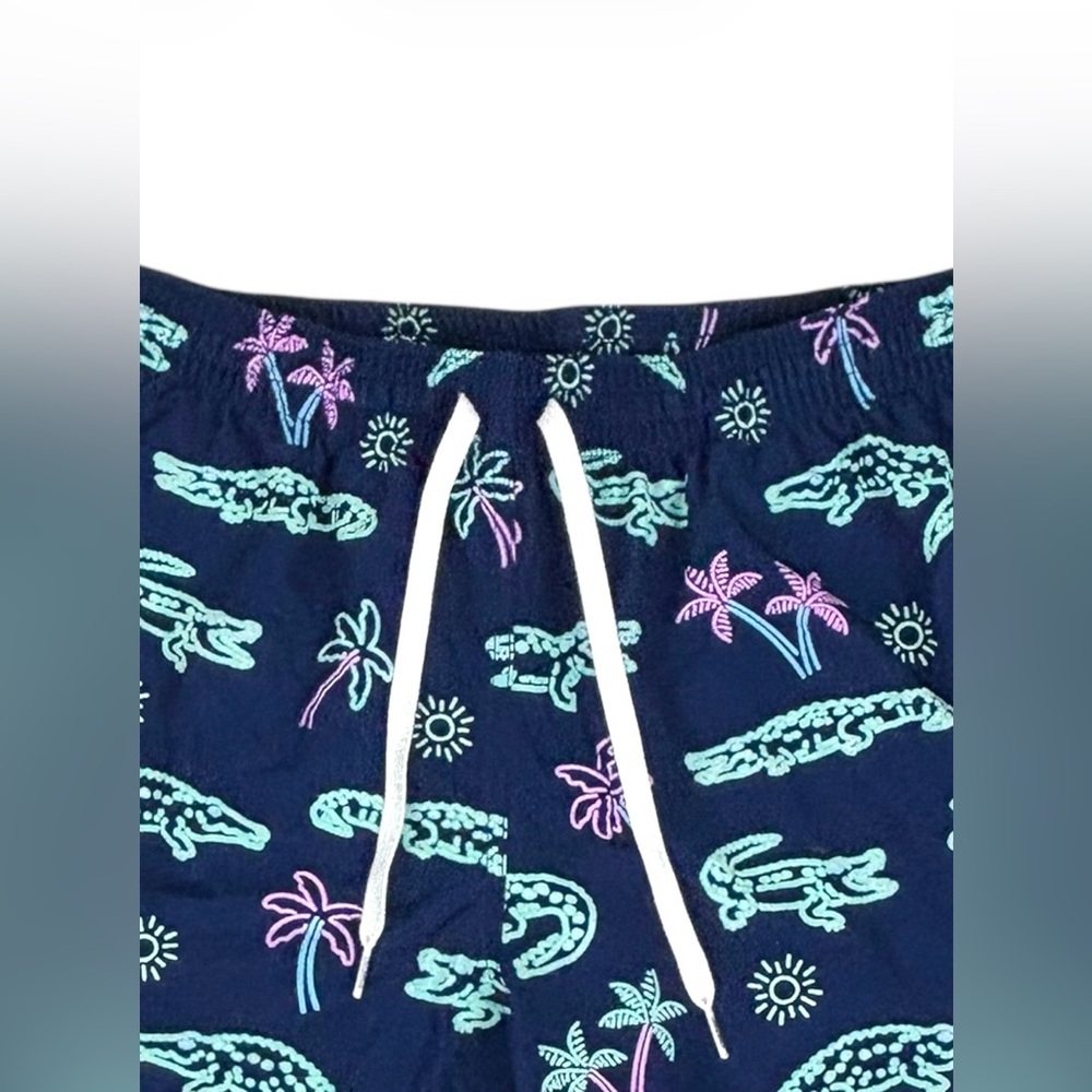 Chubbies The Neon Glades Gator Bathing Suit Swim Trunks Lined XL 5.5” in SPF